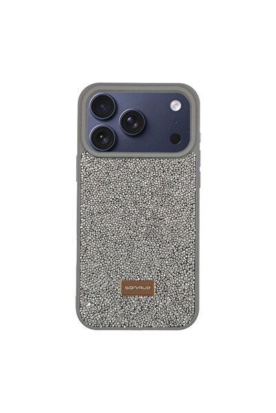 OEM Θήκη Lux Diamond Sonique Apple iPhone 17 Pro Ασημί