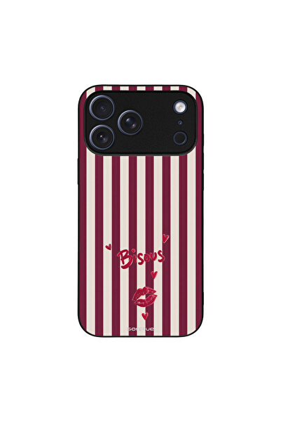 OEM Θήκη Sonique Stripe Stories Series για Apple iPhone 17 Pro Max Φιλάκια