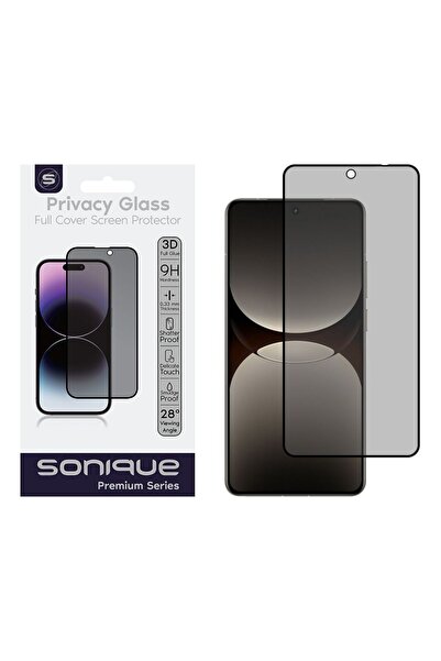 OEM Privacy Glass Sonique Premium Series HD Full Cover 9H Xiaomi Redmi 15 4G ...