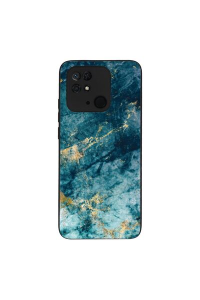 OEM Θήκη Sonique Marble Series για Xiaomi Redmi 10C Μπλε