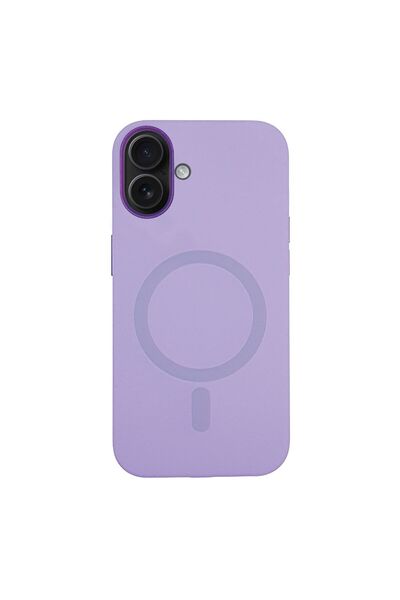 OEM Θήκη Magnetic MagTouch Sonique Apple iPhone 16 Plus Λιλά