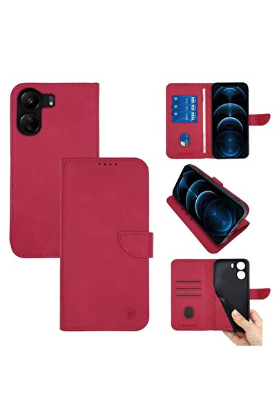 OEM Θήκη Πορτοφόλι Sonique Urban Wallet Xiaomi Redmi 13C 4G / Poco C65 4G Φούξια
