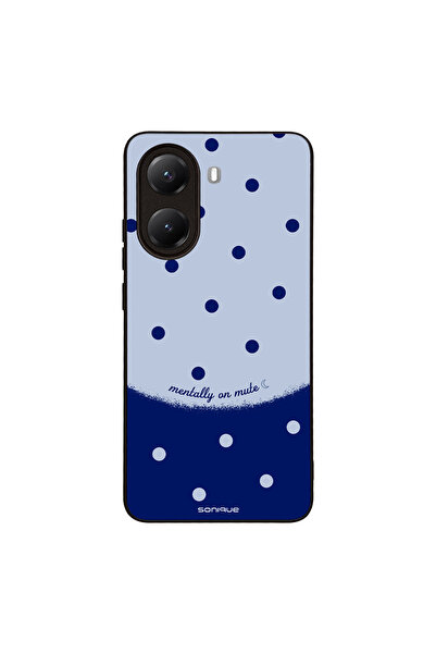 OEM Θήκη Sonique Delulu Polka Era Series για Xiaomi Poco X7 Pro 5G Blue Mentally