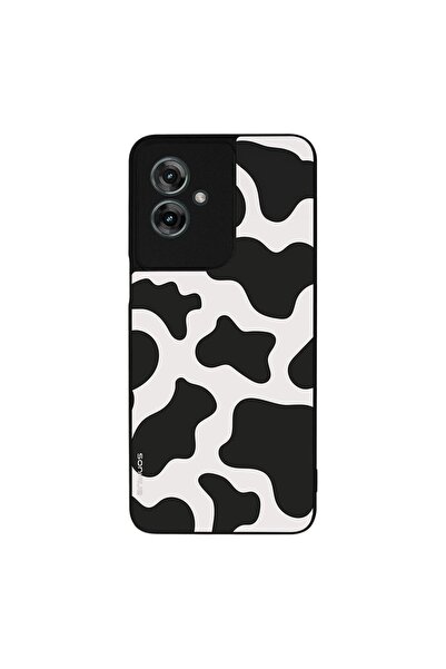 OEM Θήκη Sonique Animal Print Series για Motorola Moto G55 5G Cow 01