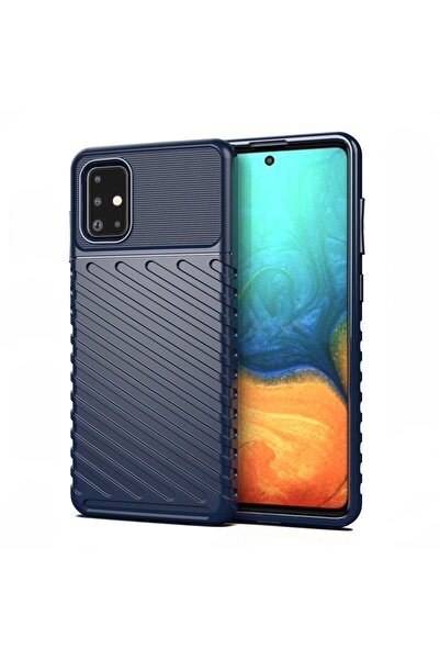 OEM Θήκη Κινητού Thunder Case Flexible Tough Rugged Samsung Galaxy A71 Μπλέ