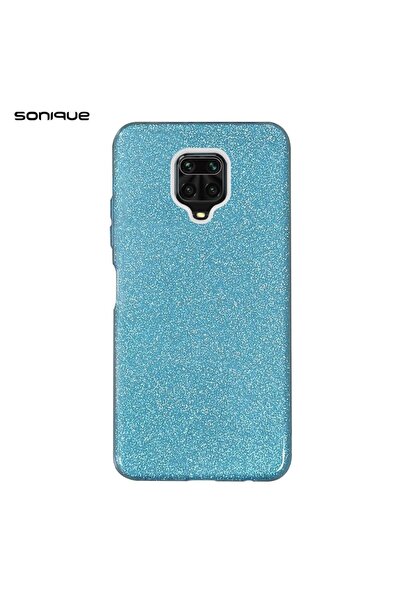 OEM Θήκη Σιλικόνης Sonique Shiny Xiaomi Redmi Note 9S/9 Pro Γαλάζιο
