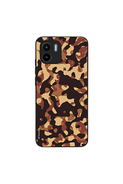 OEM Θήκη Sonique Camouflage Army Series για Xiaomi Redmi A1 / Redmi A2 Καφέ 01