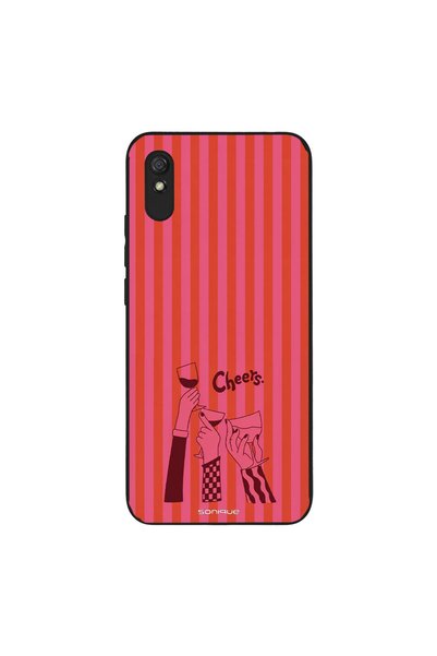 OEM Θήκη Sonique Stripe Stories Series για Xiaomi Redmi 9A / Redmi 9AT Cheers