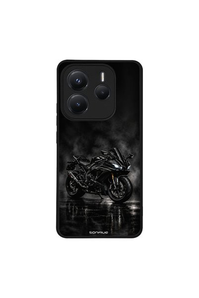 OEM Θήκη Sonique Men's Edition για Xiaomi Redmi Note 14 5G Black Ride