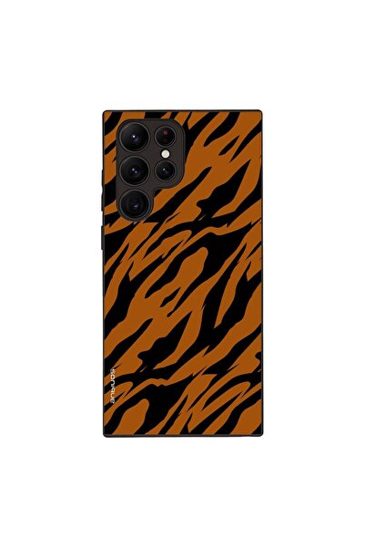 OEM Θήκη Sonique Σειρά Animal Print για Samsung Galaxy S22 Ultra Τίγρη 01