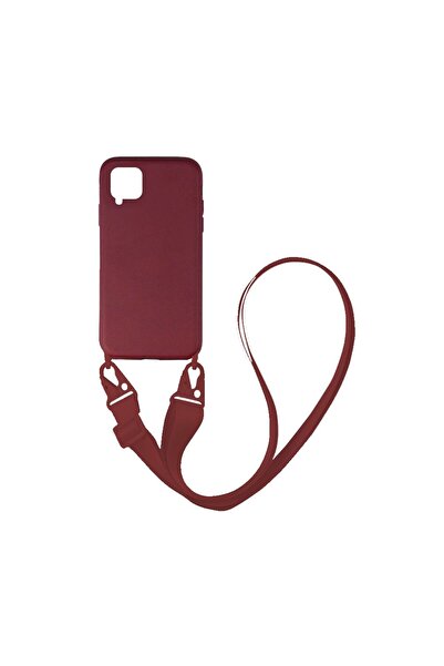 OEM Θήκη Σιλικόνης με Strap CarryHang Sonique Xiaomi Redmi 9C Μπορντό