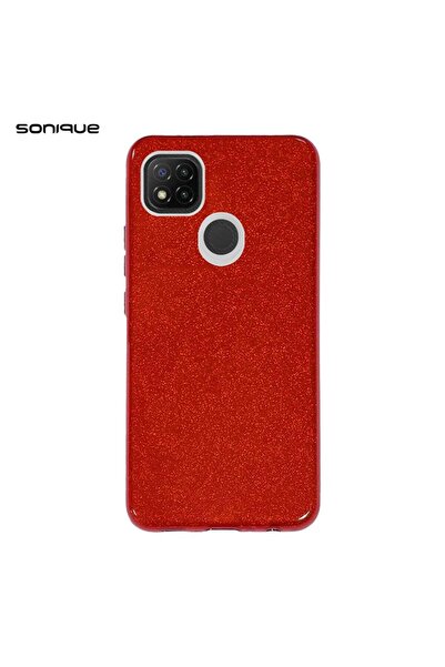 OEM Θήκη Σιλικόνης Sonique Shiny Xiaomi Redmi 9C Κόκκινο