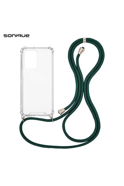 OEM Θήκη Σιλικόνης με Κορδόνι Sonique Armor Clear Xiaomi Redmi Note 12 5G / P...