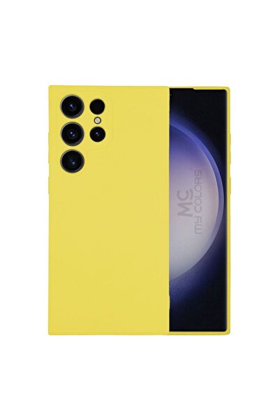 OEM Θήκη Σιλικόνης My Colors Sonique Samsung Galaxy S23 Ultra Κίτρινο