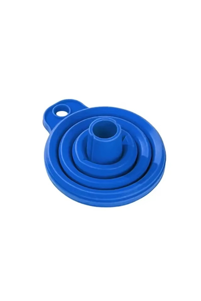 choice2 1Pcs 1 Pcs Blue Car Engine Funnel Universal Silicone Liquid Funnel Wa...
