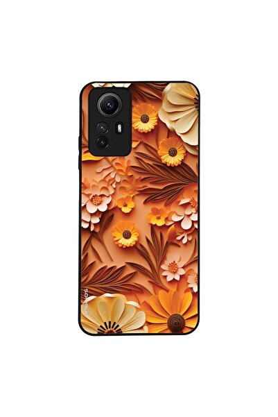 OEM Θήκη Sonique 3D Flower Series για Xiaomi Redmi Note 12s Πορτοκαλί