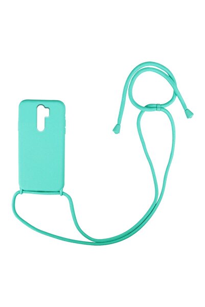 OEM Θήκη Σιλικόνης με Κορδόνι CarryHang Sonique Xiaomi Redmi Note 8 Pro Γαλάζιο
