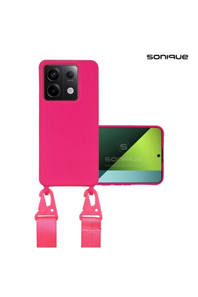 OEM Θήκη Σιλικόνης με Strap CarryHang Sonique Xiaomi Redmi Note 13 Pro 5G / P...
