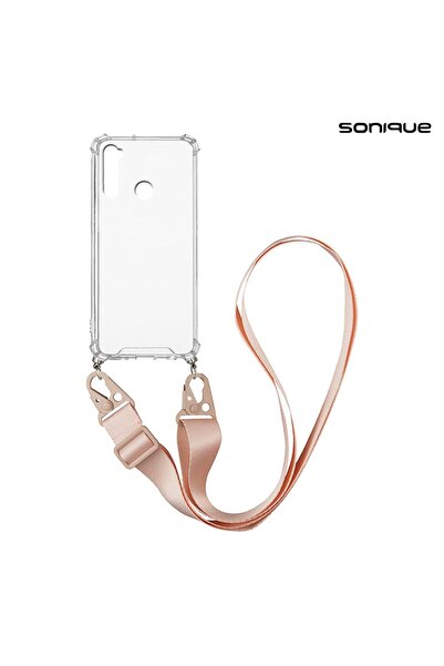 OEM Θήκη Σιλικόνης με Strap Sonique Armor Clear Xiaomi Redmi Note 8 / Redmi N...