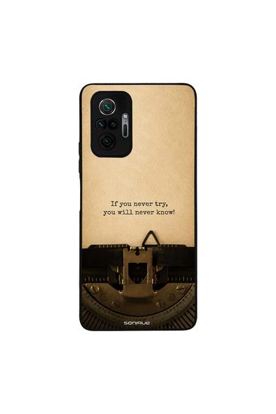 OEM Θήκη Sonique Men's Edition για Xiaomi Redmi Note 10 Pro Old Letter