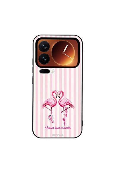 OEM Θήκη Sonique Stripe Stories Series για Xiaomi Xiaomi 17 Pro 5G Φλαμίνγκο