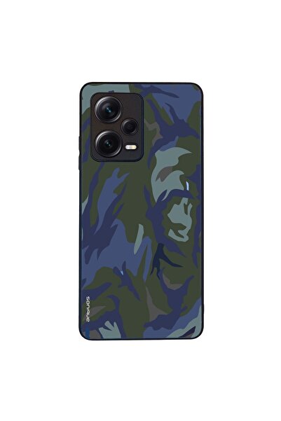 OEM Θήκη Sonique Camouflage Army Series για Xiaomi Redmi Note 12 Pro Plus Μπλ...