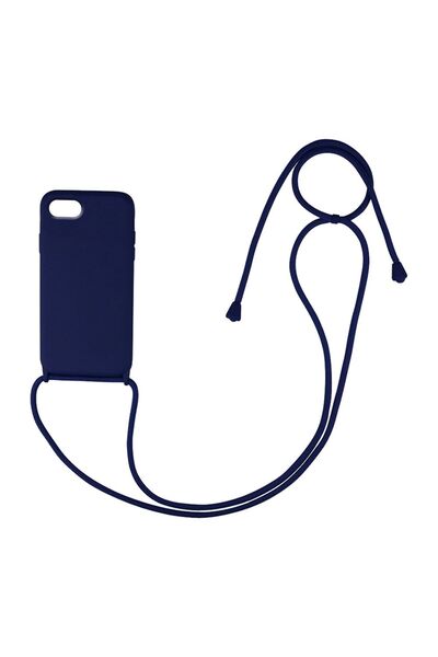OEM Θήκη Σιλικόνης με Κορδόνι CarryHang Sonique Apple iPhone 6/6s Μπλε Σκούρο
