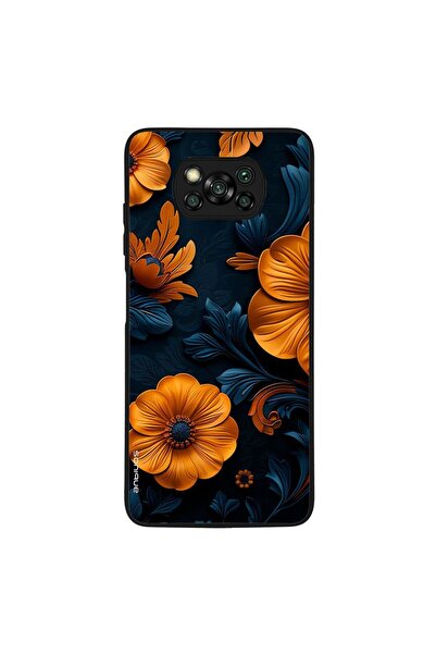 OEM Θήκη Sonique 3D Flower Series για Xiaomi Poco X3 NFC / Poco X3 Pro Πορτοκ...
