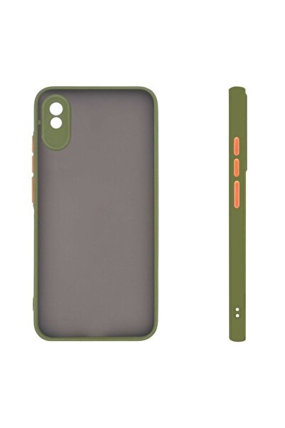 OEM Θήκη Σιλικόνης Color Button Bumper Sonique Xiaomi Redmi 9A / Redmi 9AT Πρ...
