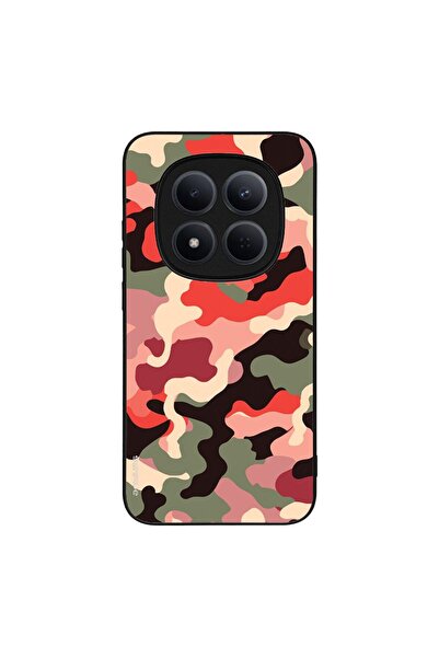 OEM Θήκη Sonique Camouflage Army Series για Xiaomi Redmi Note 15 Pro 5G Κόκκινο