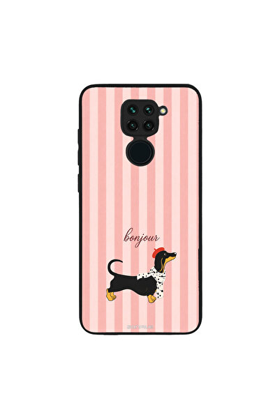 OEM Θήκη Sonique Stripe Stories Series για Xiaomi Redmi Note 9 Bonjour Puppy