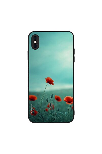 OEM Θήκη Sonique Sunset in Eden Series για Apple iPhone XS MAX Scarlet Poppy