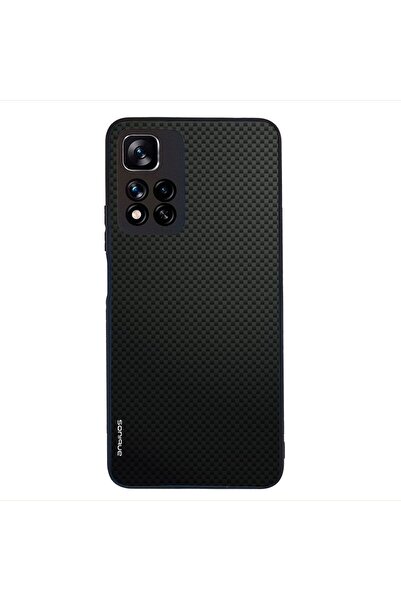 OEM Θήκη Sonique Carbon Series για Xiaomi Redmi Note 11 Pro Plus 5G Μαύρο 01