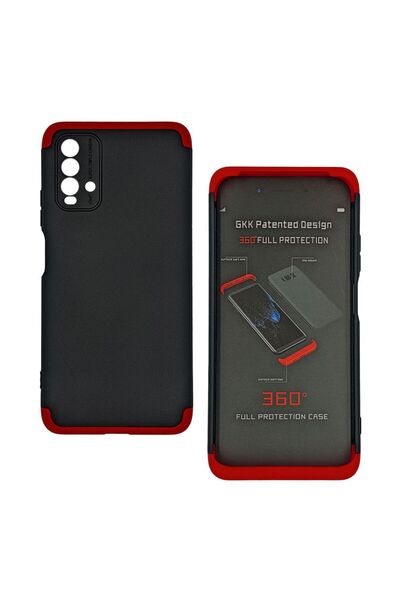 OEM GKK 360 Full Body Protection Xiaomi Redmi 9T Μαύρο/Κόκκινο