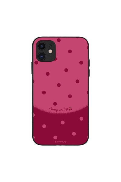 OEM Θήκη Sonique Delulu Polka Era Series για Apple iPhone 11 Top Cherry