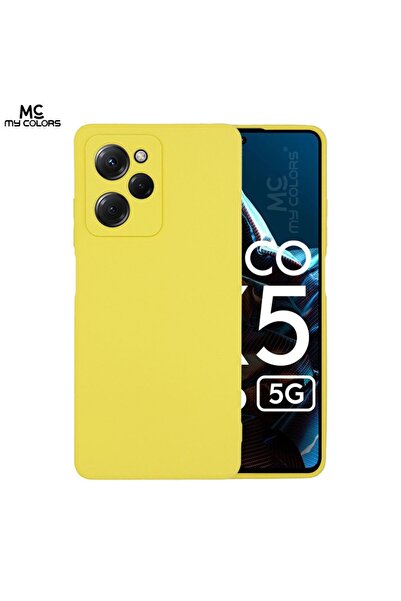 OEM Θήκη Σιλικόνης My Colors Sonique Xiaomi Poco X5 Pro 5G Κίτρινο