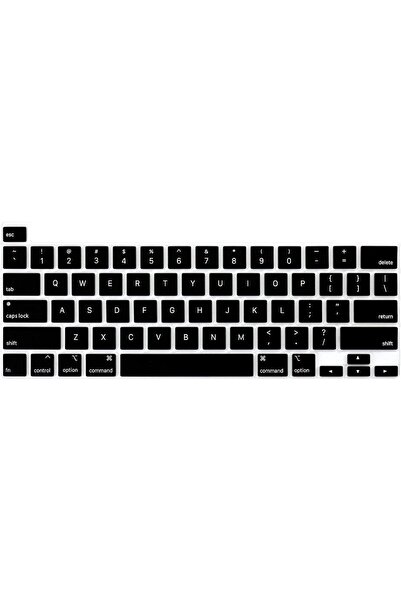 Mufaens US Layout English Language Silicone Keyboard Cover Protector for MacB...