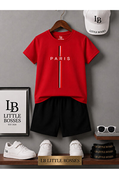 LB little bosses Bottom Top Shorts Tee Shirt Unisex (Paris)