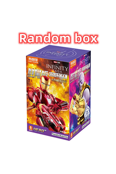 Choice3 1Pcs 1/9Pcs BLOKEES Marvel Avengers Blind box toys 10cm iron man MK50...