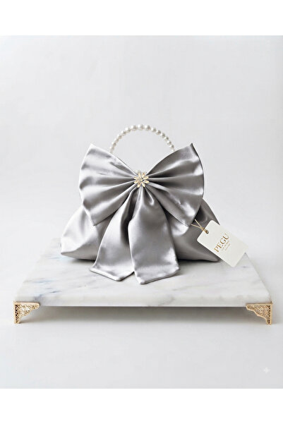 pegu baby collection Royale Series Pearl Handle, Large Bow Detail, Ruched Ros...