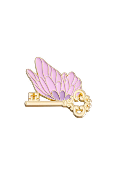 Choice Style 3 Fantasy Movies Magic Book Butterfly Key Enamel Pins Witch Wiza...