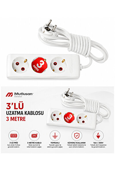 Mutlusan UZATMA PRİZ