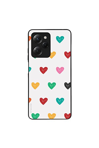 OEM Θήκη Sonique Heart Series για Xiaomi Poco X5 Pro 5G Λευκό 02