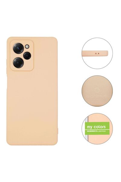 OEM Θήκη Σιλικόνης My Colors Sonique Xiaomi Poco X5 Pro 5G Ροζ