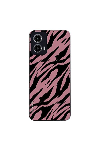 OEM Θήκη Sonique Animal Print Series για Motorola Moto G34 5G Tiger 02