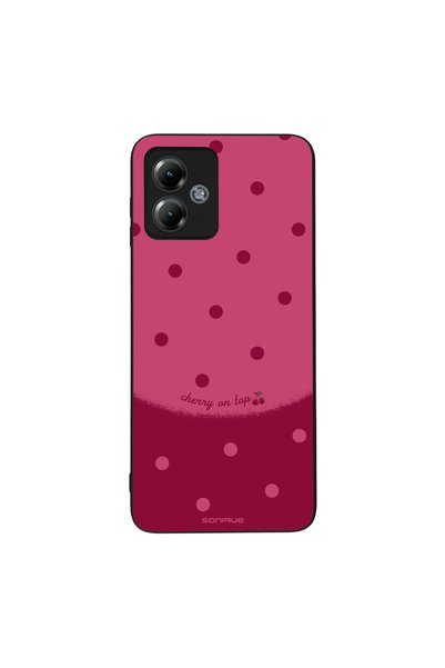 OEM Θήκη Sonique Delulu Polka Era Series για Motorola Moto G14 4G Top Cherry