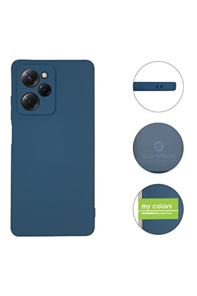 OEM Θήκη Σιλικόνης My Colors Sonique Xiaomi Poco X5 Pro 5G Μπλε Σκούρο