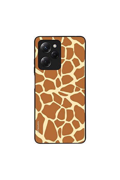OEM Θήκη Sonique Animal Print Series για Xiaomi Poco X5 Pro 5G Giraffe 02