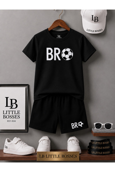 LB little bosses Alt Top Shorts T-Shirt Unisex (Bro Print)