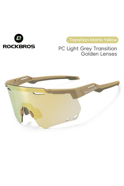Choice ROCKBROS SP3238 Photochromic ROCKBROS Cycling Glasses MTB Road Bike Ey...